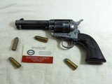 Colt First Generation Single Action Army In 45 Colt With Factory Letter