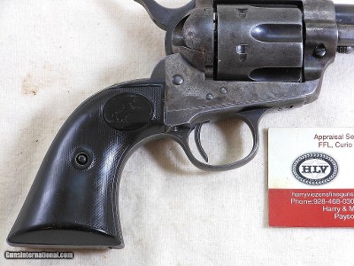 Colt First Generation Single Action Army In 38 W.C.F. With Factory Letter - Image 7 of 15