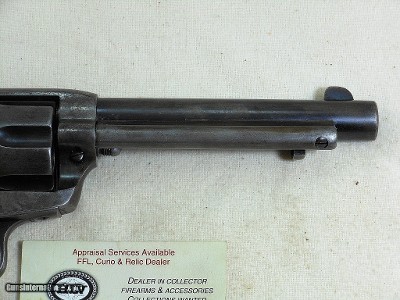 Colt First Generation Single Action Army In 38 W.C.F. With Factory Letter - Image 6 of 15