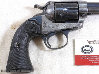 Colt First Generation Bisley Model Single Action Army In 45 Colt - Image 7 of 14