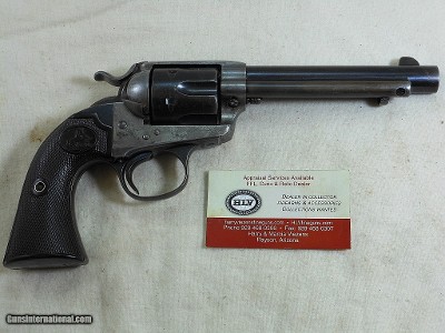 Colt First Generation Bisley Model Single Action Army In 45 Colt - Image 5 of 14