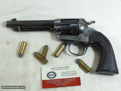 Colt First Generation Bisley Model Single Action Army In 45 Colt