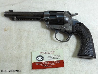Colt First Generation Bisley Model Single Action Army In 45 Colt - Image 2 of 14