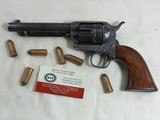 Colt First Generation U.S. Army Model Artillery Pistol With Custer Era Serial Number