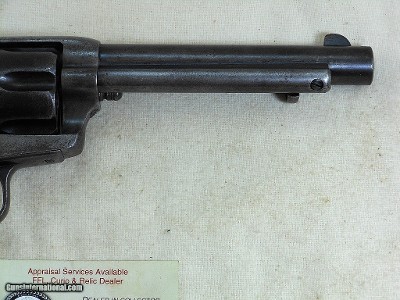 Colt First Generation U.S. Army Model Artillery Pistol With Custer Era Serial Number - Image 7 of 15