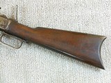 Winchester Model 1873 Rifle In 32 W.C.F. With Rare Winchester Model 62 Tang Sight - 6 of 18