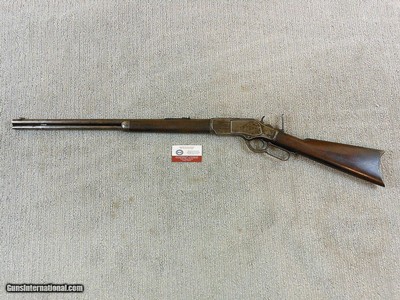 Winchester Model 1873 Rifle In 32 W.C.F. With Rare Winchester Model 62 Tang Sight - Image 5 of 18
