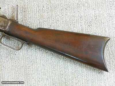 Winchester Model 1873 Rifle In 32 W.C.F. With Rare Winchester Model 62 Tang Sight - Image 6 of 18