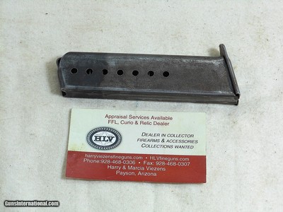 P. 38 Military Magazine Walther Coded For The War Time P.38 Pistols