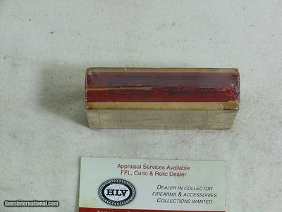 Winchester Early Box Of 32 Smith & Wesson Shells With Pistol Picture - Image 4 of 4