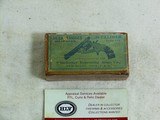 Winchester Early Box Of 32 Smith & Wesson Shells With Pistol Picture - 1 of 4