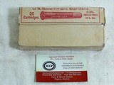 Union Metallic Cartridge Co. Sealed Box Of 45-70 Government Cartridges U.S. Property Marked