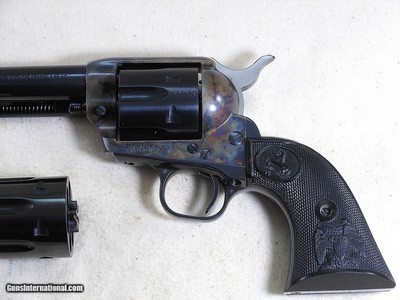 Colt Third Generation Single Action Army Pistol With Dual Cylinders 44-40 Winchester And 44 Smith & Wesson Special - Image 4 of 16