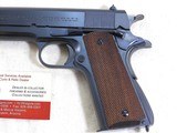 Colt Pre World War 2 1911-A1 Commercial New In The Original Box With Papers And Factory Letter - 8 of 19