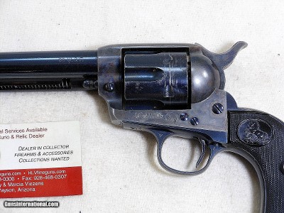 Colt First Generation 117 Year Old Single Action Army In 32 W.C.F. Very Fine Original Condition - Image 5 of 18