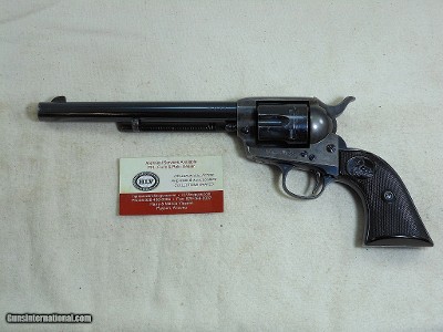 Colt First Generation 117 Year Old Single Action Army In 32 W.C.F. Very Fine Original Condition - Image 3 of 18