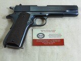 Colt Early Pre World War 2 Civilian Government Model 1911-A1 In Almost New Condition With Original Box And Papers - 8 of 18