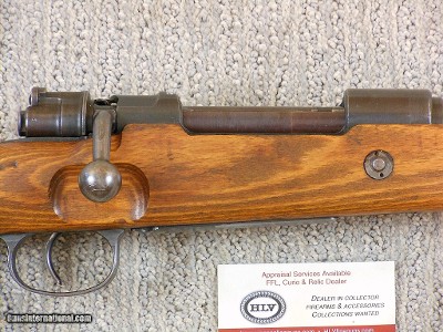 Mauser 98K By Gustlof Werke bcd Coded World War 2 German Military Issued All Matched Serial Numbers In near New Condition - Image 4 of 18