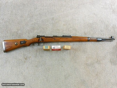 Mauser Code byf 42 Model 98K Rifle All Matched Serial Numbers In Very Fine Condition
