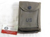 Four M1 Carbine 30 Round Magazines In G.I. Carrier - 1 of 3