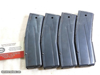 Four M1 Carbine 30 Round Magazines In G.I. Carrier - Image 3 of 3