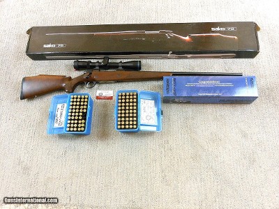 Sako Rifle Model 75 Marked Friends Of N.R.A. 2001 Gun Of The Year With Scope