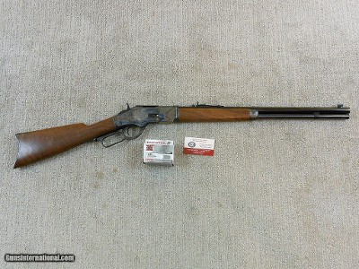Winchester Model 1873 Short Rifle By Miroku Japan In 45 Colt