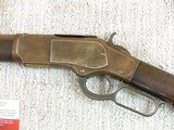 Winchester Model 1873 Rifle In 22 Short With Octagonal Barrel - 8 of 18