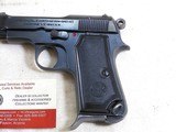 Beretta War Time Model 1934 Pistol With High Polish Finish For Italian Army - 3 of 11