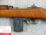 Winchester Early M1 Carbine With Dated Barrel In Original Condition - 8 of 19