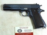 Colt Model 1911-A1 Military Pistol Robert Sears Inspected In Original Blued Finish - 2 of 21
