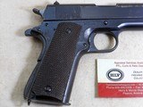 Colt Model 1911-A1 Military Pistol Robert Sears Inspected In Original Blued Finish - 7 of 21