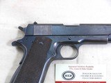 Colt Military Model 1911-A1 Pistol Charles Reed Inspected In Original Condition - 6 of 19