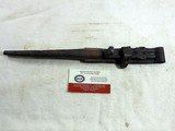 Johnson Model 1941 Bayonet And Scabbard In Unissued Condition
