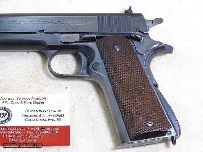 Colt Pre War National Match Model 1911-A1 With The Rare Swartz Safety And King Rear Sight - Image 4 of 22