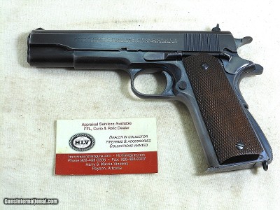 Colt Pre War National Match Model 1911-A1 With The Rare Swartz Safety And King Rear Sight - Image 2 of 22