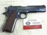 Colt Pre War National Match Model 1911-A1 With The Rare Swartz Safety And Rare Adjustable Rear Sight - 5 of 22