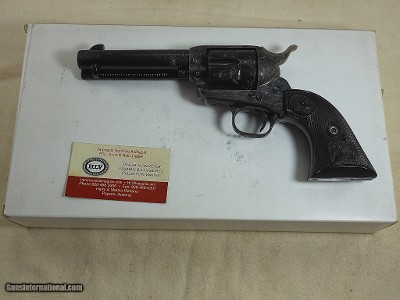 Colt Single Action Army Third Generation Jan Gwinnell Factory Engraved New With Box