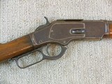Winchester Model 1873 Rifle In 38 W.C.F. Antique - 4 of 17
