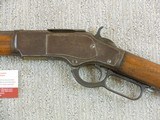 Winchester Model 1873 Rifle In 38 W.C.F. Antique - 8 of 17