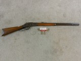 Winchester Model 1873 Rifle In 38 W.C.F. Antique - 1 of 17