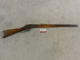 Winchester Model 1873 Rifle In 38 W.C.F. Antique - 2 of 17