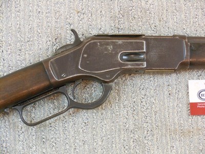 Winchester Model 1873 Rifle in 32 W.C.F. Antique - Image 3 of 16