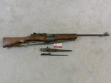 Johnson Automatics Model 1941 Military Rifle In Near New Condition With Bayonet And Scabbard - 2 of 24