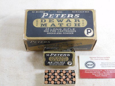 Peters Dewars Match Target 22 Long Rifle Full Brick