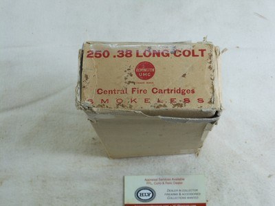 Remington U.M.C. Early Two Piece Sealed Boxes of 38 Long Colt - Image 5 of 5
