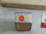 Remington U.M.C. Early Two Piece Sealed Boxes of 38 Long Colt - 2 of 5