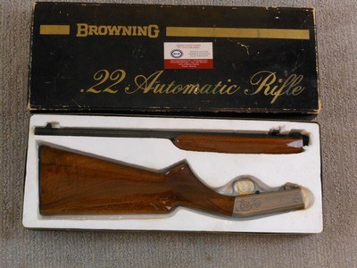 Browning Belgian Made Grade 2 Automatic 22 Rifle New In The Original Box