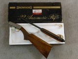 Browning Belgian Made Grade 2 Automatic 22 Rifle New In The Original Box - 2 of 11
