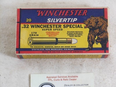 Winchester "Bear" Box For The
32 Winchester Special Rifles